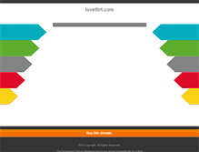 Tablet Screenshot of loveflirt.com